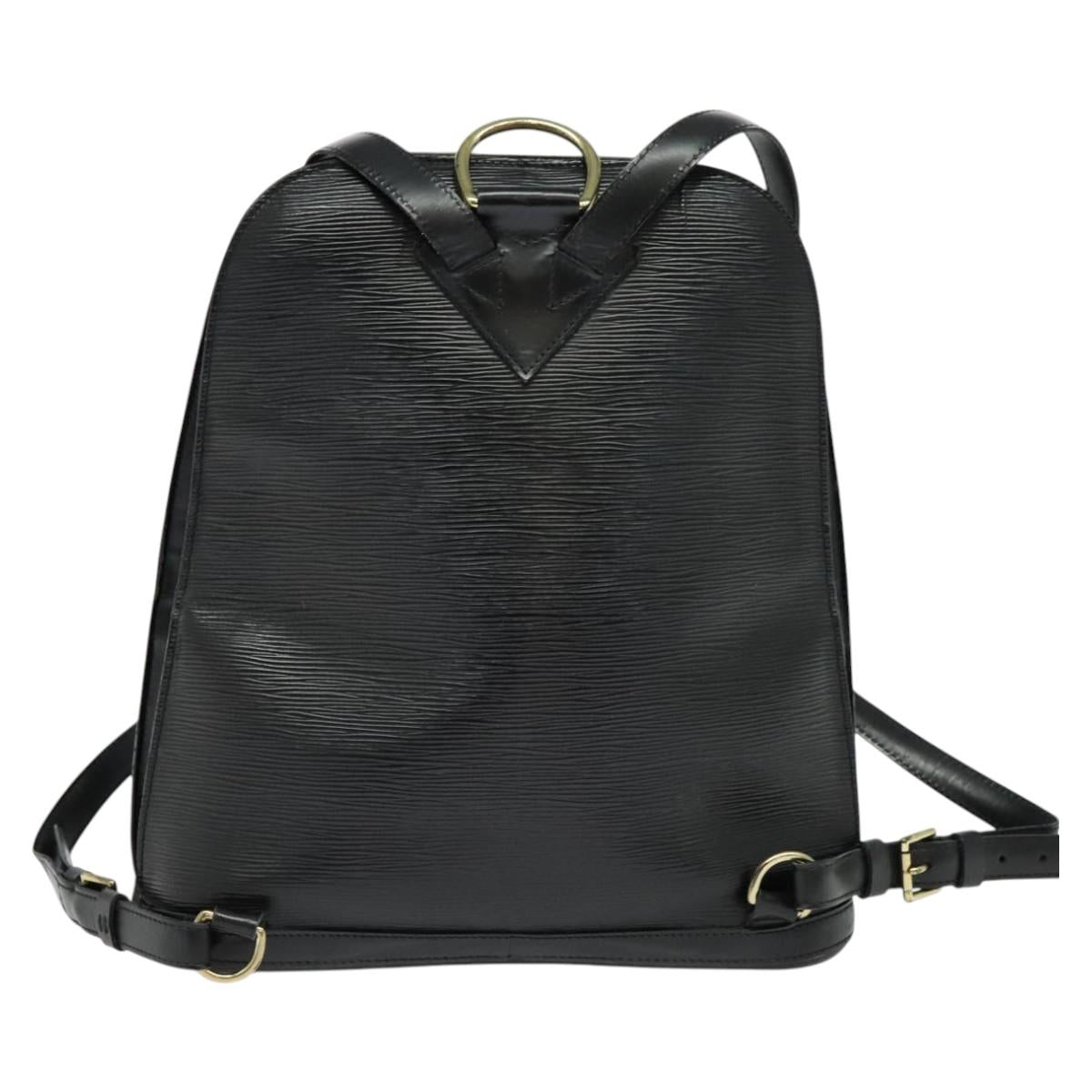 LOUIS VUITTON Epi Coblanc Shoulder Bag Black M52292 LV Auth BA168