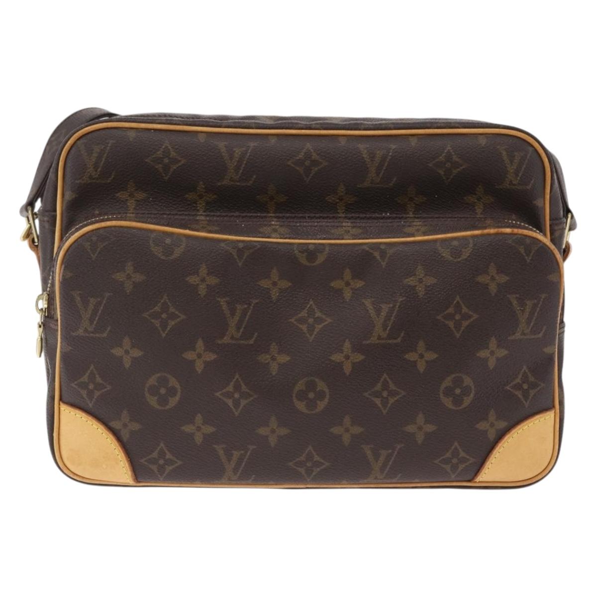 LOUIS VUITTON Monogram Nile Shoulder Bag M45244 LV Auth BA16800A
