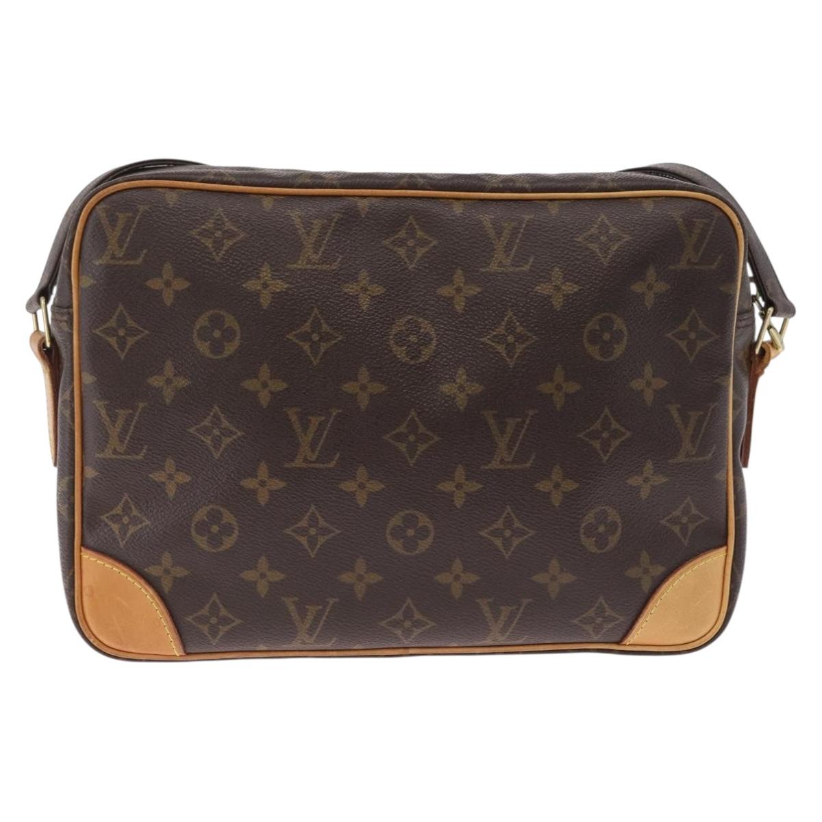 LOUIS VUITTON Monogram Nile Shoulder Bag M45244 LV Auth BA16800A