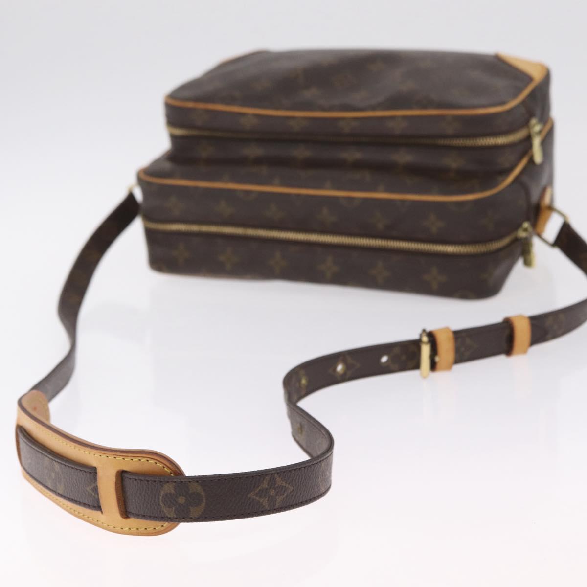 LOUIS VUITTON Monogram Nile Shoulder Bag M45244 LV Auth BA16800A