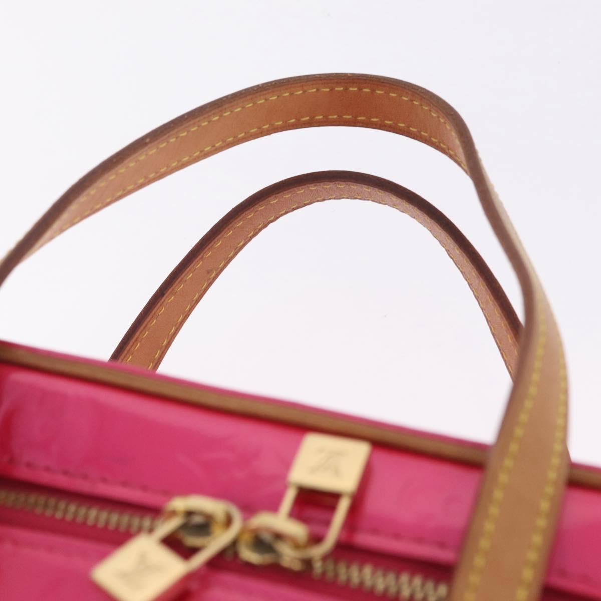 LOUIS VUITTON Monogram Vernis Sullivan Horizontal GM Pink M91267 Auth BA16803