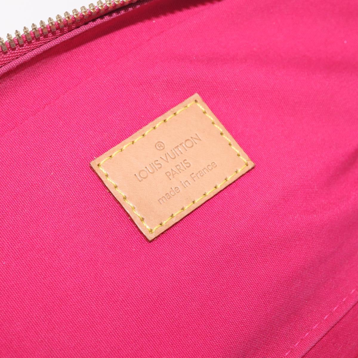 LOUIS VUITTON Monogram Vernis Sullivan Horizontal GM Pink M91267 Auth BA16803