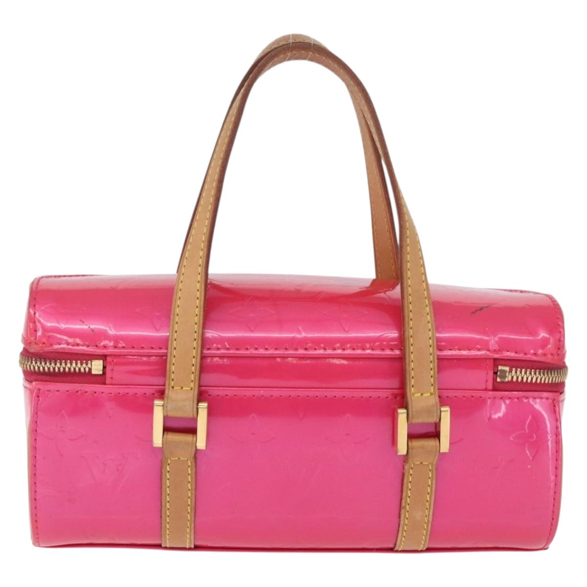 LOUIS VUITTON Monogram Vernis Sullivan Horizontal GM Pink M91267 Auth BA16803
