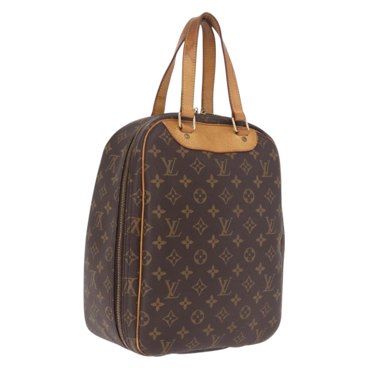 LOUIS VUITTON Monogram Excursion Hand Bag M41450 LV Auth BA16805