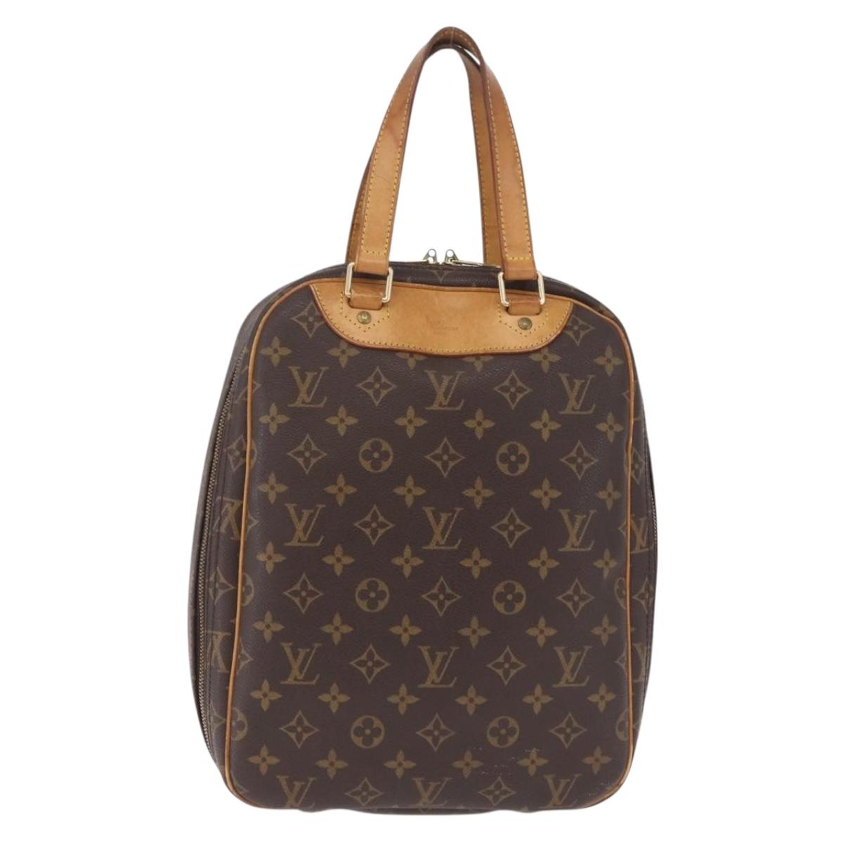 LOUIS VUITTON Monogram Excursion Hand Bag M41450 LV Auth BA16805