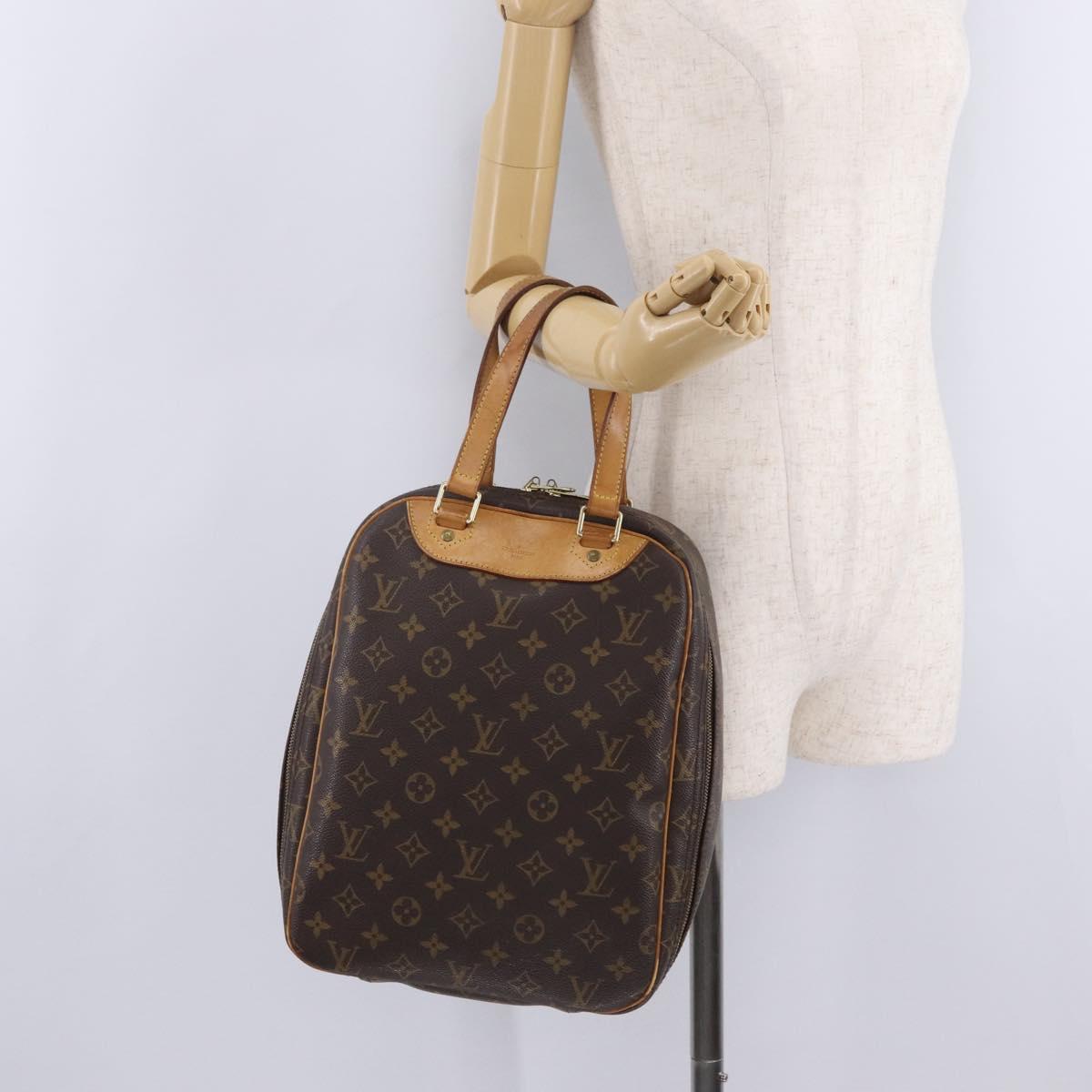 LOUIS VUITTON Monogram Excursion Hand Bag M41450 LV Auth BA16805