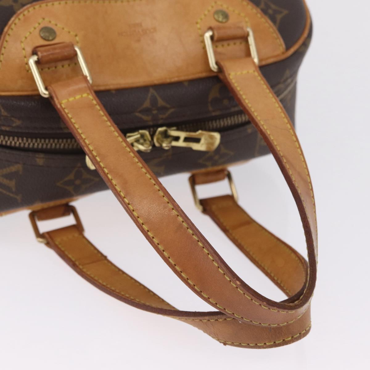 LOUIS VUITTON Monogram Excursion Hand Bag M41450 LV Auth BA16805