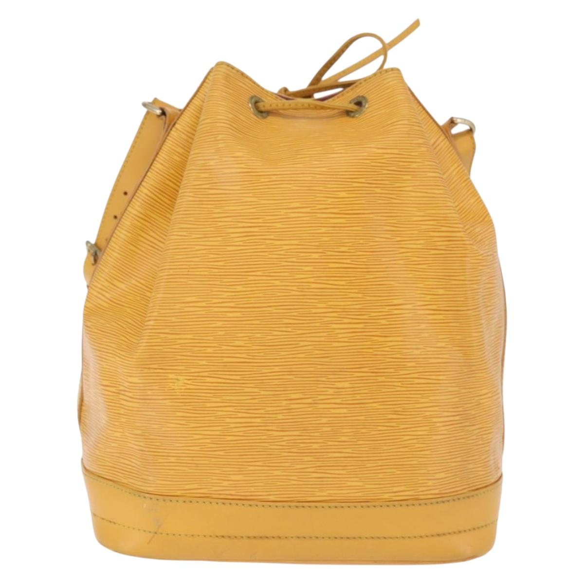 LOUIS VUITTON Epi Noe Shoulder Bag Tassili Yellow M44009 LV Auth BA16810