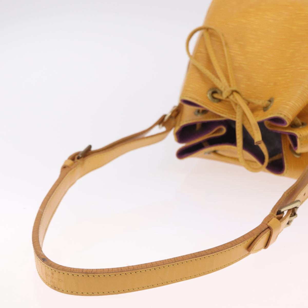 LOUIS VUITTON Epi Noe Shoulder Bag Tassili Yellow M44009 LV Auth BA16810