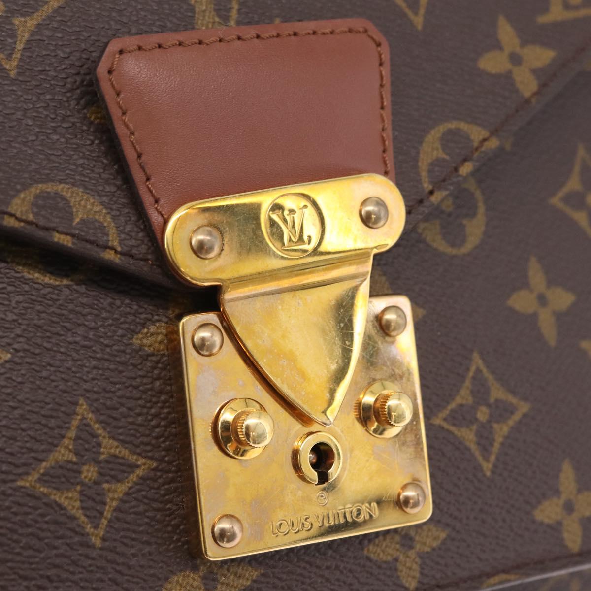 LOUIS VUITTON Monogram Monceau 28 Hand Bag 2way M51185 LV Auth BA16817A