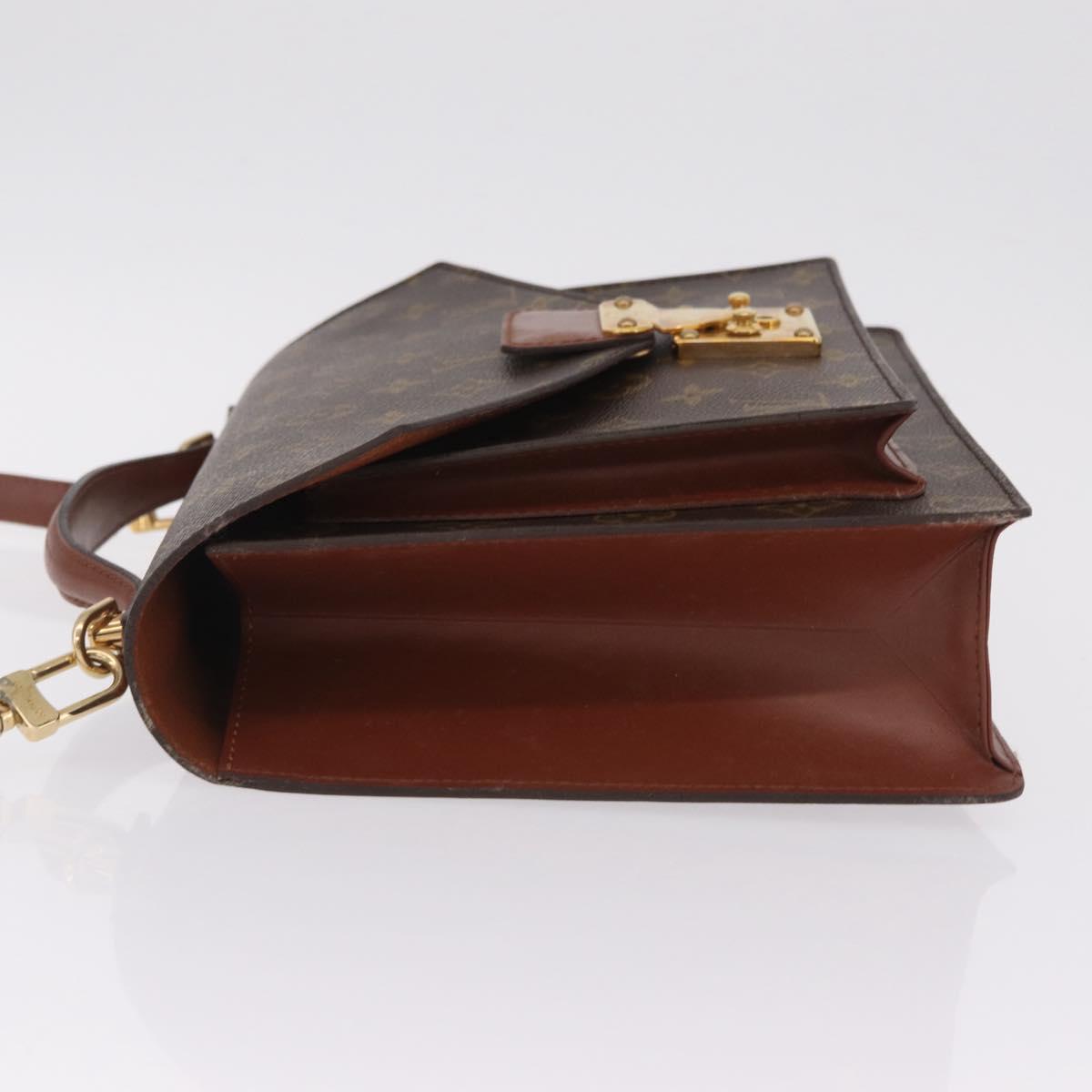 LOUIS VUITTON Monogram Monceau 28 Hand Bag 2way M51185 LV Auth BA16817A