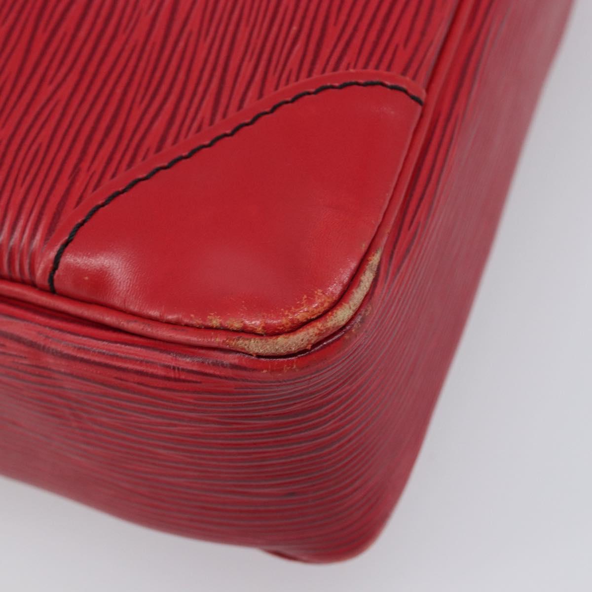 LOUIS VUITTON Epi Porte Documents Voyage Business Bag Red M54477 LV Auth BA16822