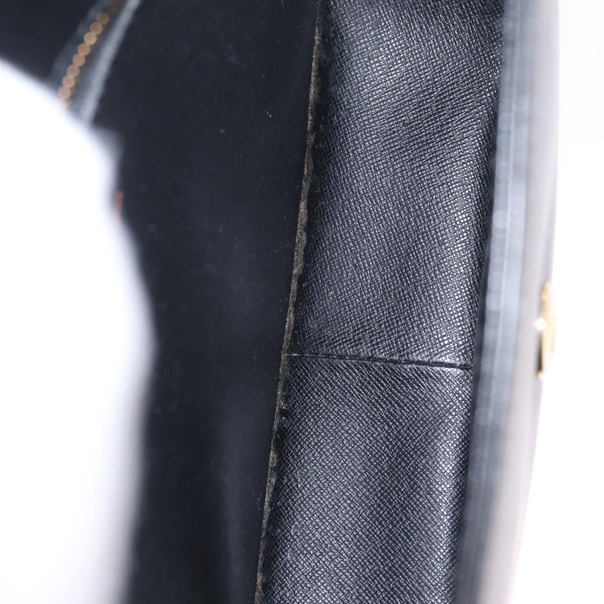 LOUIS VUITTON Epi Saint Cloud GM Shoulder Bag Black M52192 LV Auth BA16825A