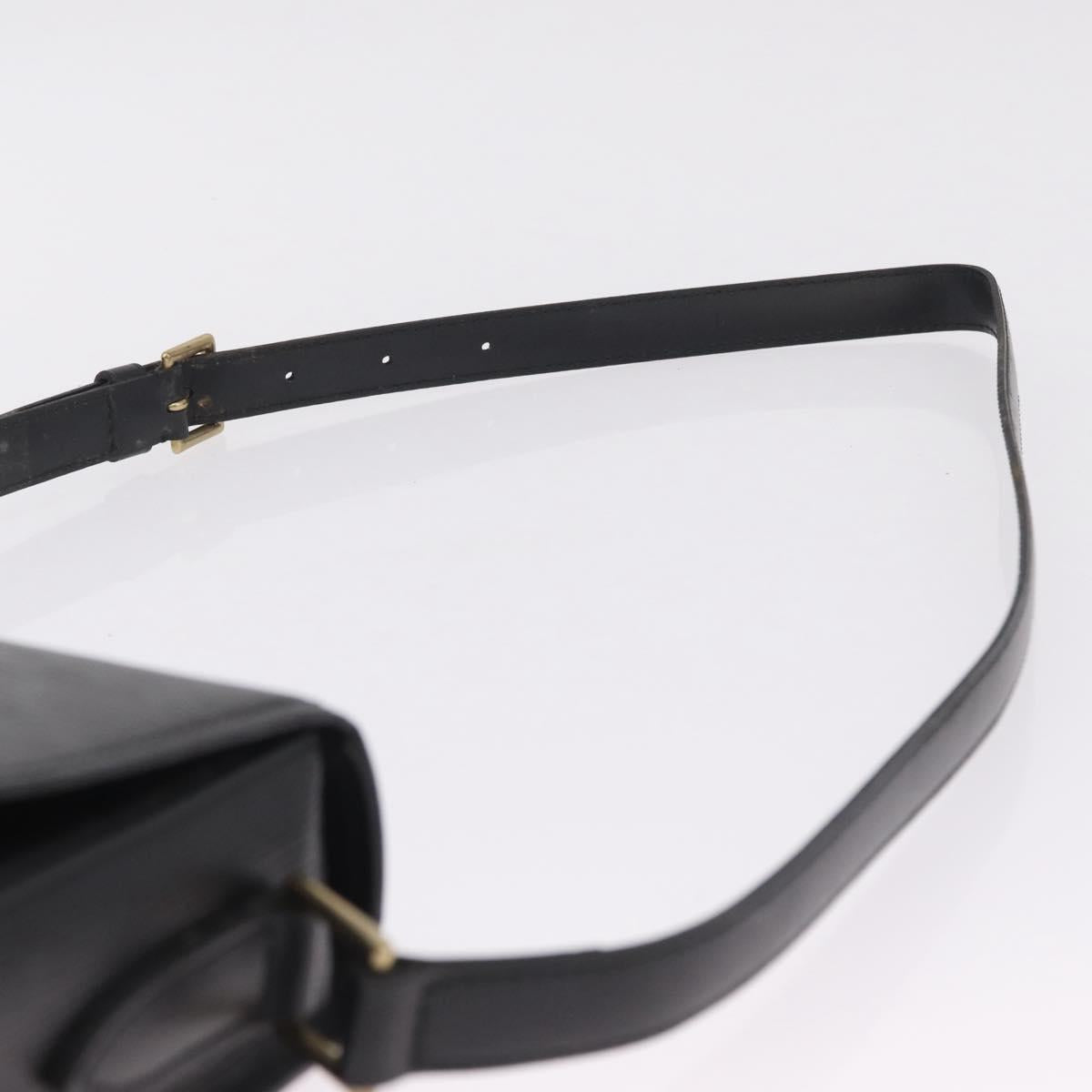 LOUIS VUITTON Epi Saint Cloud GM Shoulder Bag Black M52192 LV Auth BA16825A