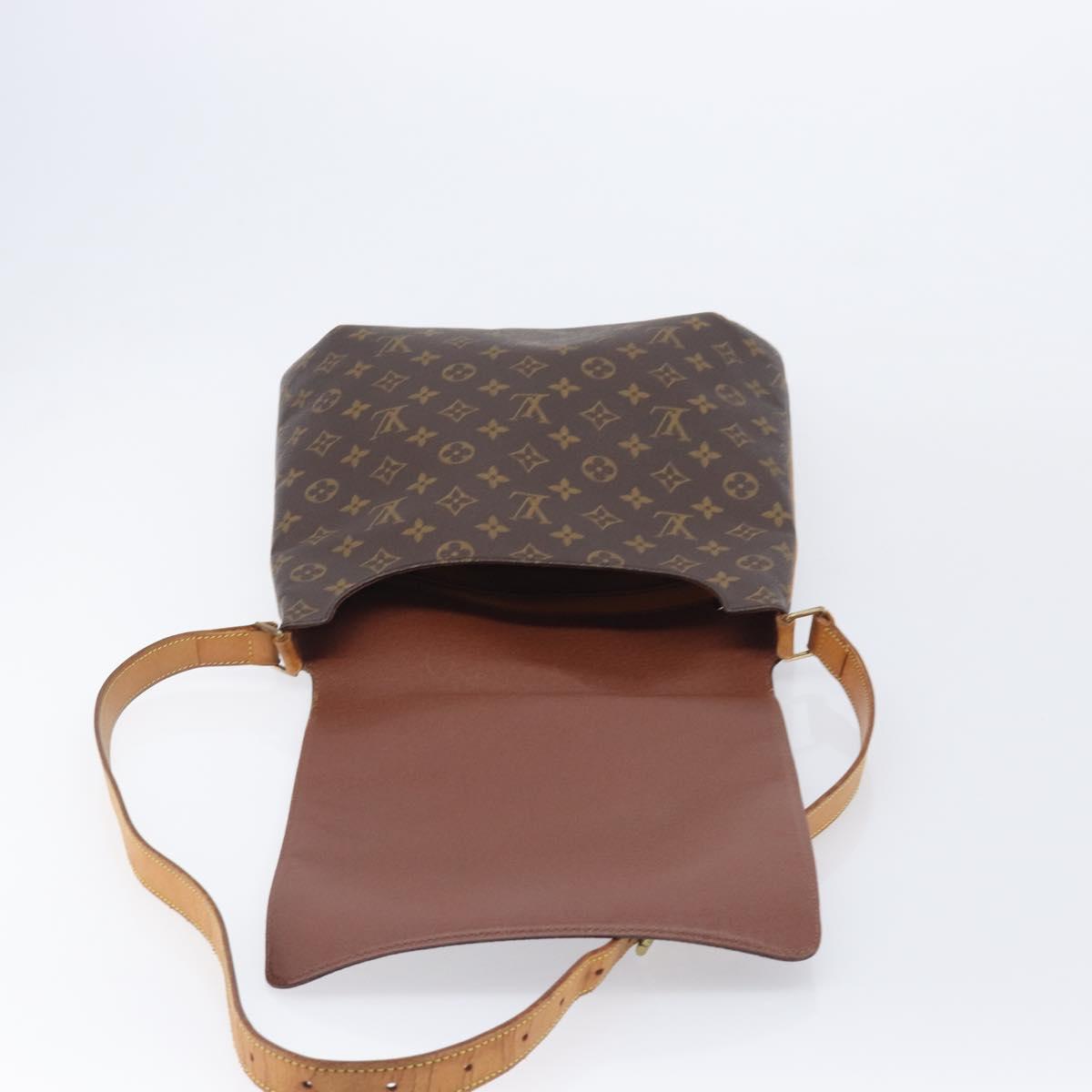 LOUIS VUITTON Monogram Musette Shoulder Bag M51256 LV Auth BA16826
