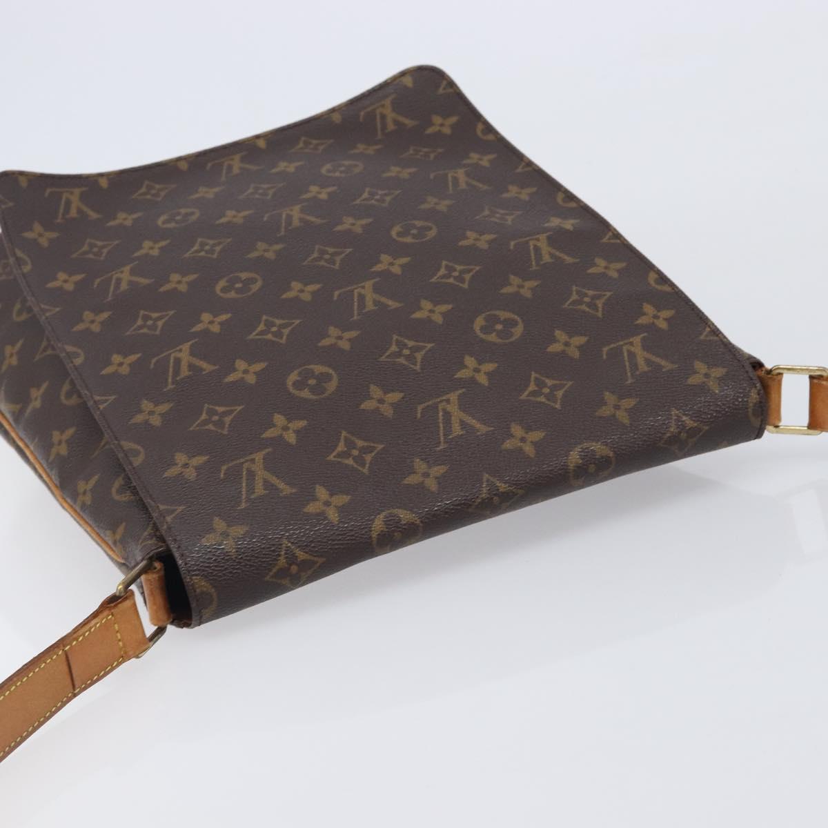 LOUIS VUITTON Monogram Musette Shoulder Bag M51256 LV Auth BA16826