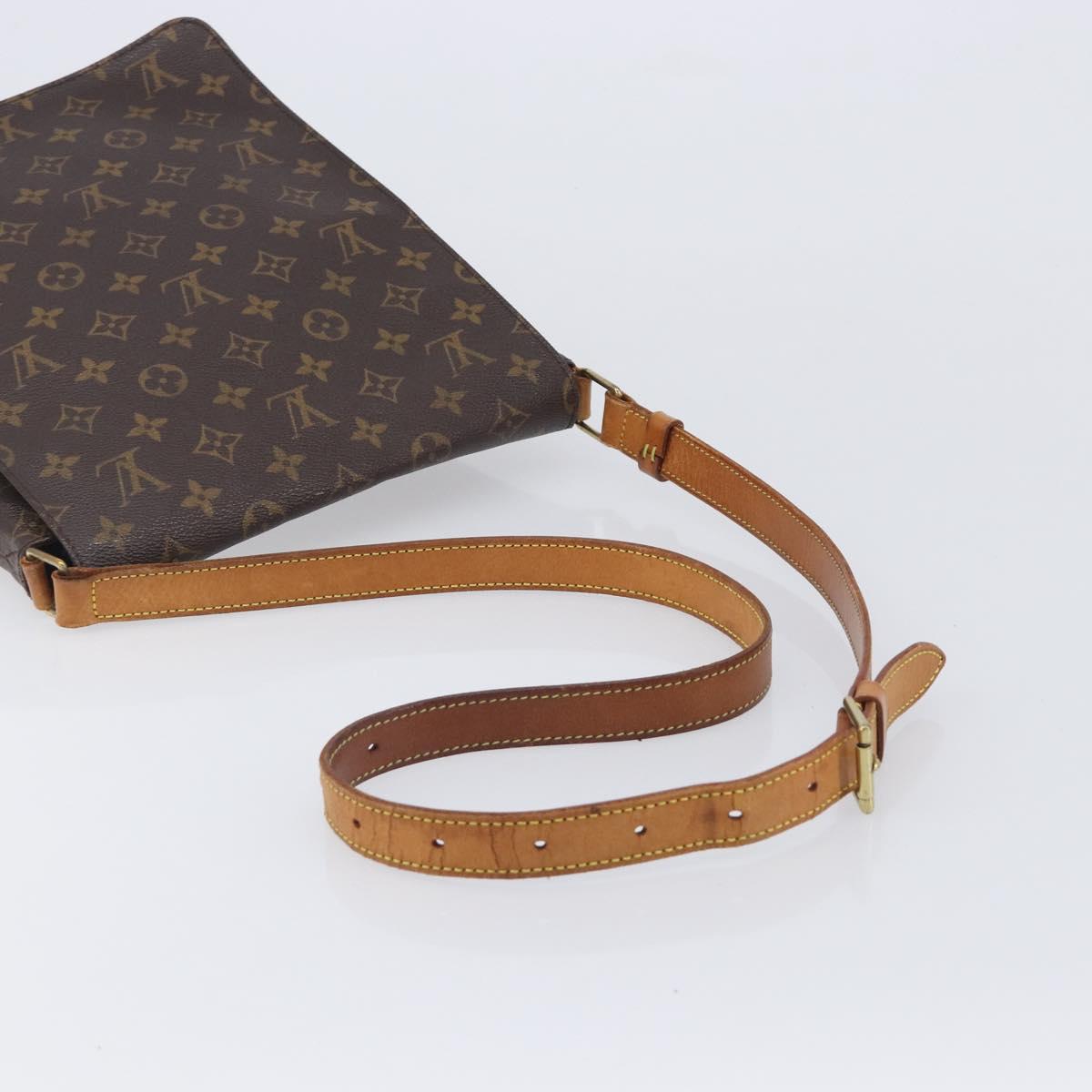 LOUIS VUITTON Monogram Musette Shoulder Bag M51256 LV Auth BA16826