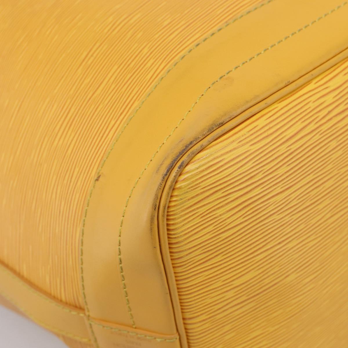 LOUIS VUITTON Epi Noe Shoulder Bag Tassili Yellow M44009 LV Auth BA16829