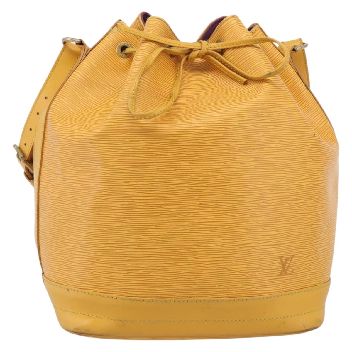 LOUIS VUITTON Epi Noe Shoulder Bag Tassili Yellow M44009 LV Auth BA16829
