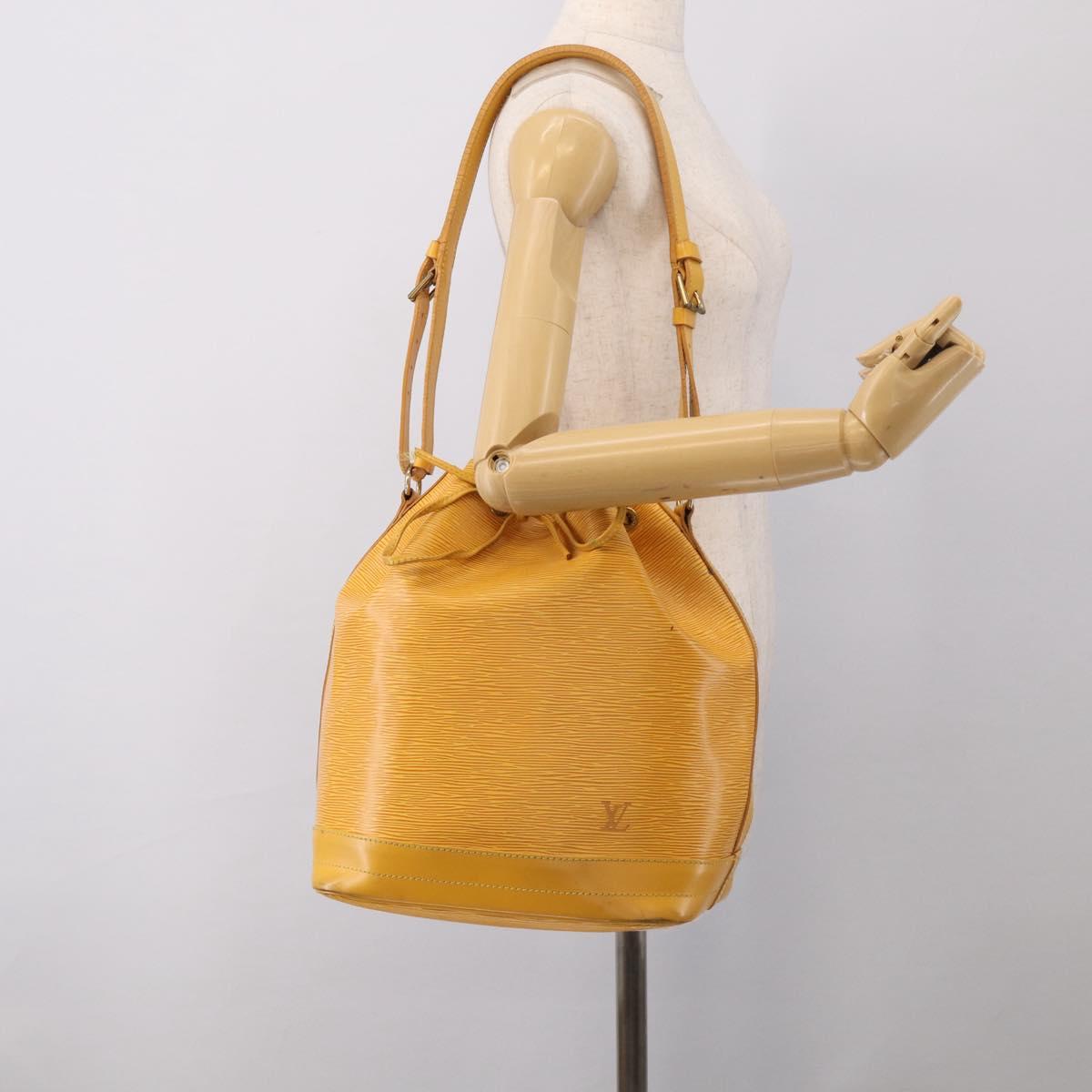 LOUIS VUITTON Epi Noe Shoulder Bag Tassili Yellow M44009 LV Auth BA16829