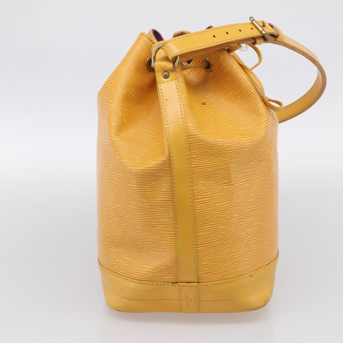 LOUIS VUITTON Epi Noe Shoulder Bag Tassili Yellow M44009 LV Auth BA16829