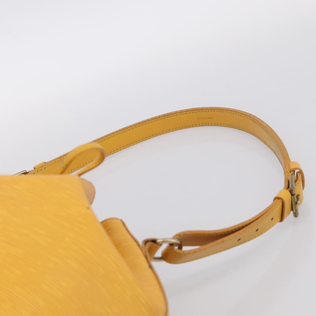 LOUIS VUITTON Epi Noe Shoulder Bag Tassili Yellow M44009 LV Auth BA16829
