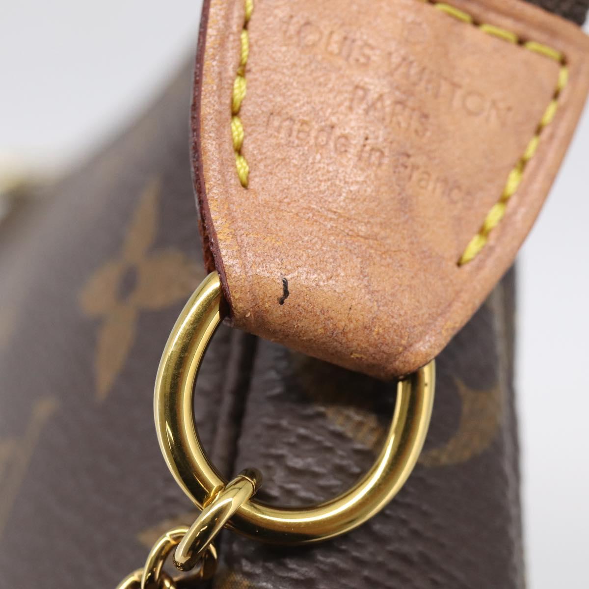 LOUIS VUITTON Monogram Mini Pochette Accessoires Pouch M58009 LV Auth BA16831A