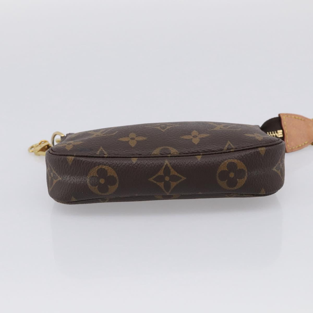 LOUIS VUITTON Monogram Mini Pochette Accessoires Pouch M58009 LV Auth BA16831A