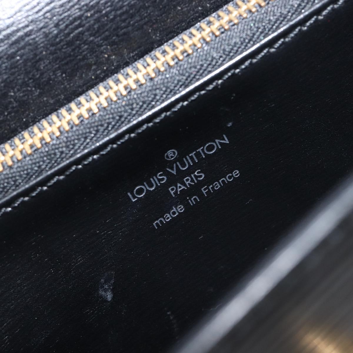 LOUIS VUITTON Epi Malesherbes Hand Bag Black M52372 LV Auth BA16832A