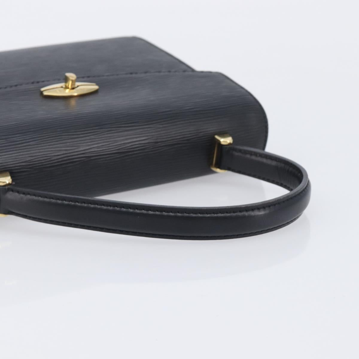 LOUIS VUITTON Epi Malesherbes Hand Bag Black M52372 LV Auth BA16832A