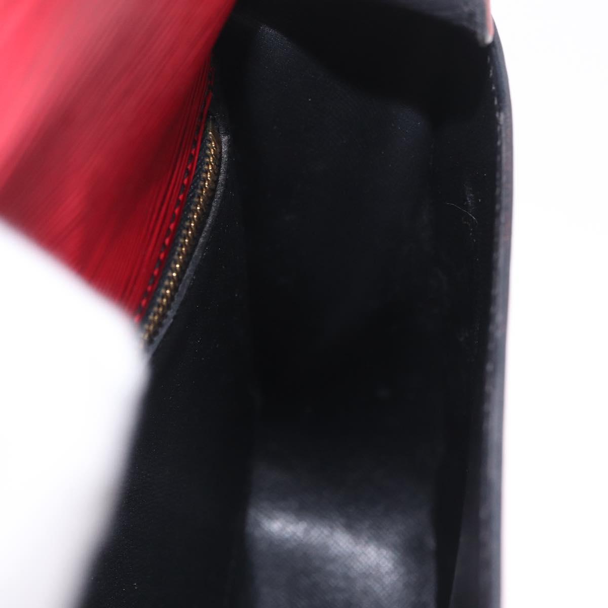 LOUIS VUITTON Epi Saint Cloud GM Shoulder Bag Red M52197 LV Auth BA16833