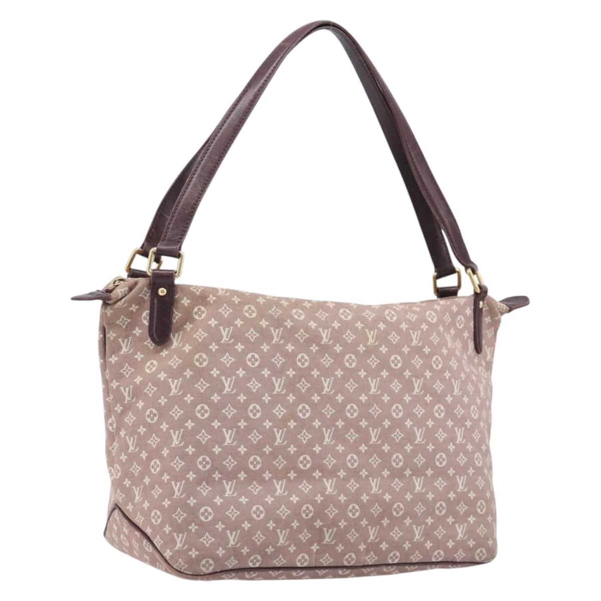 LOUIS VUITTON Monogram Idylle Ballad MM Shoulder Bag Sepia M40572 Auth BA16835