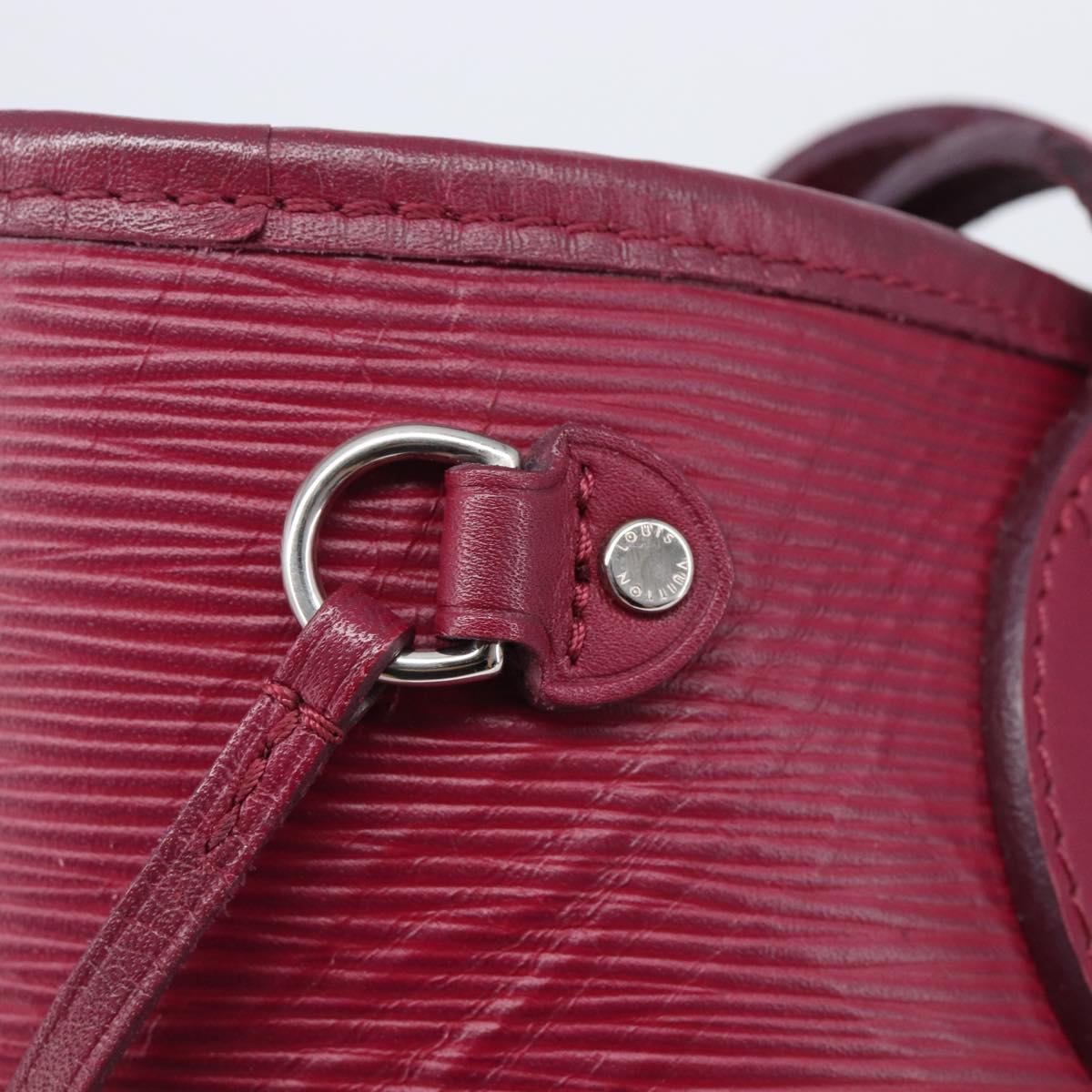 LOUIS VUITTON Epi Neverfull PM Tote Bag Fuchsia M40959 LV Auth BA16844A