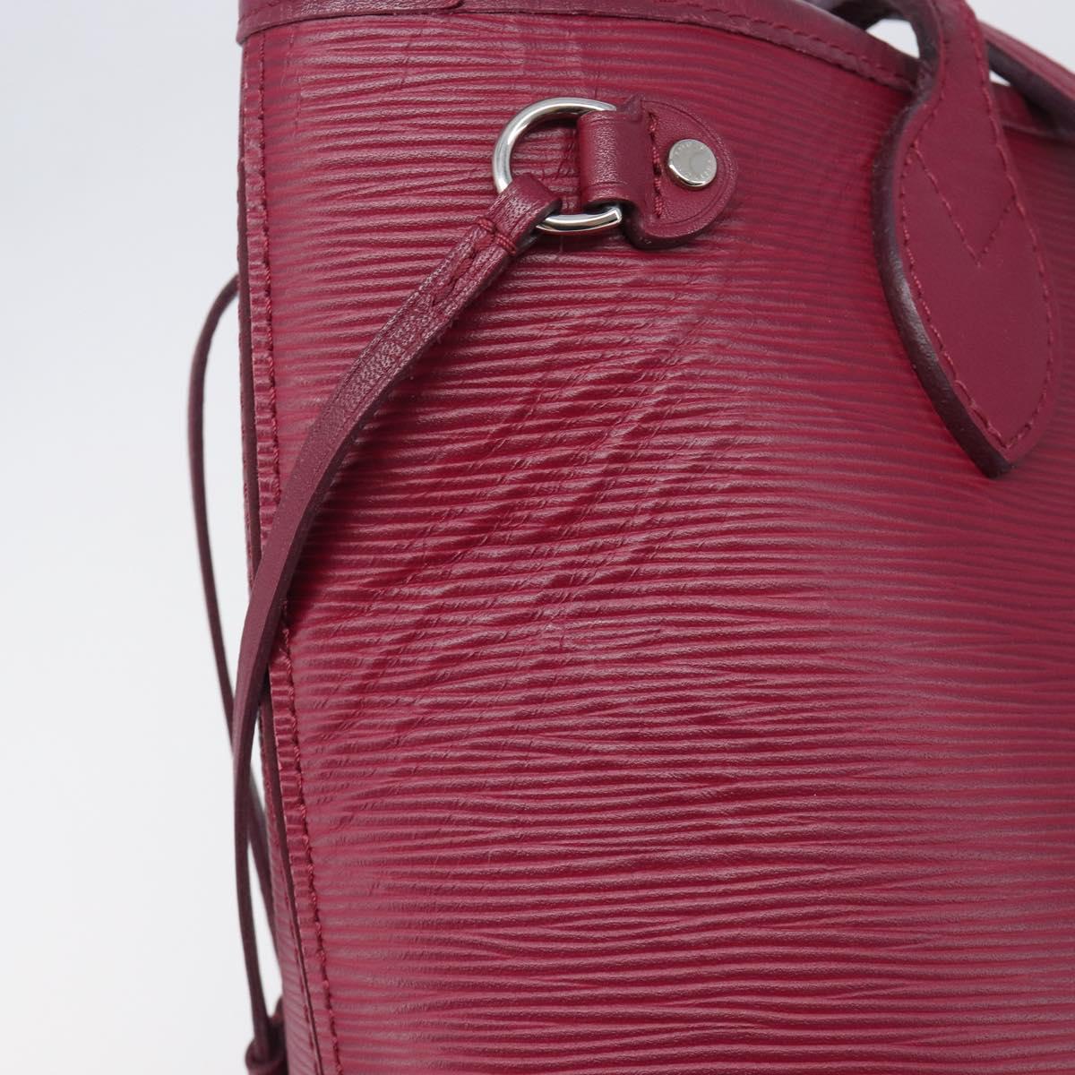 LOUIS VUITTON Epi Neverfull PM Tote Bag Fuchsia M40959 LV Auth BA16844A