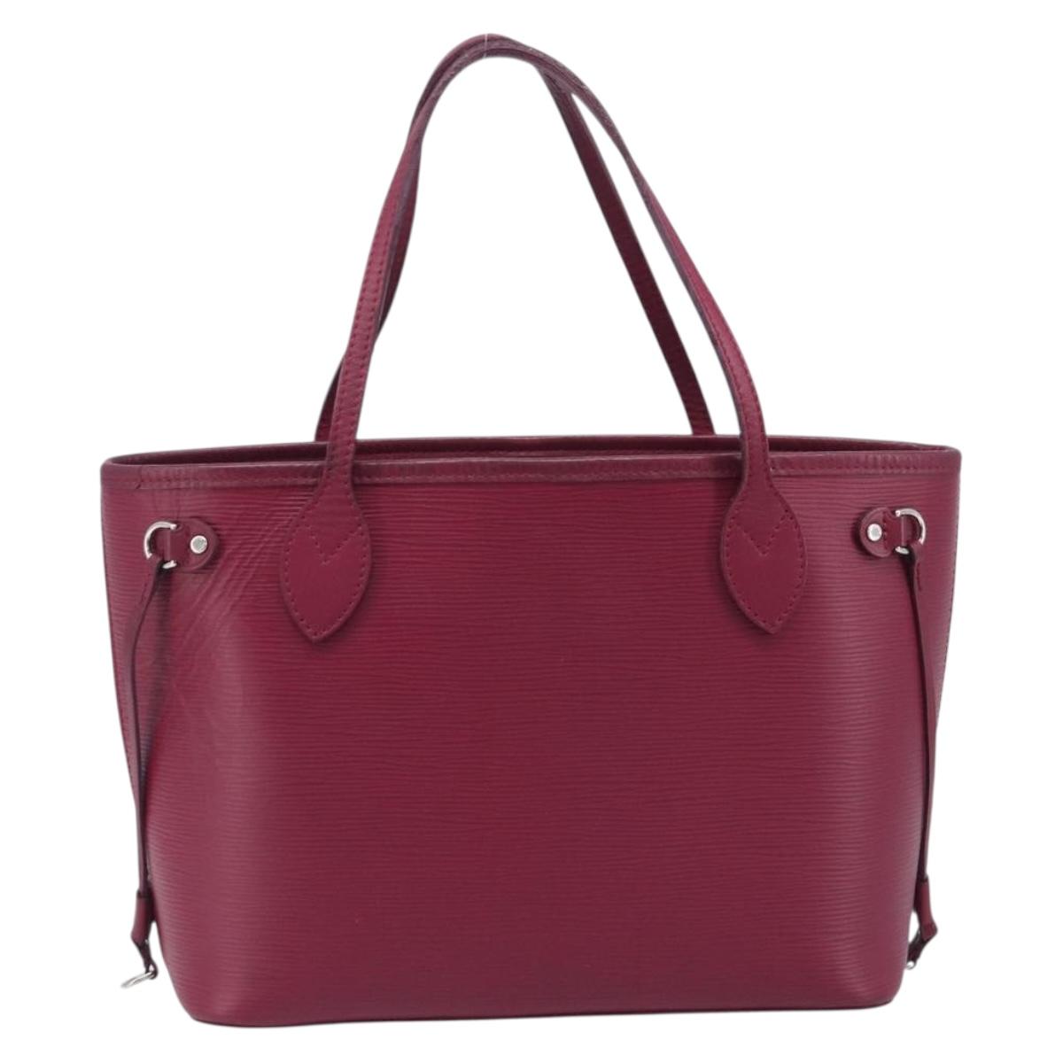 LOUIS VUITTON Epi Neverfull PM Tote Bag Fuchsia M40959 LV Auth BA16844A