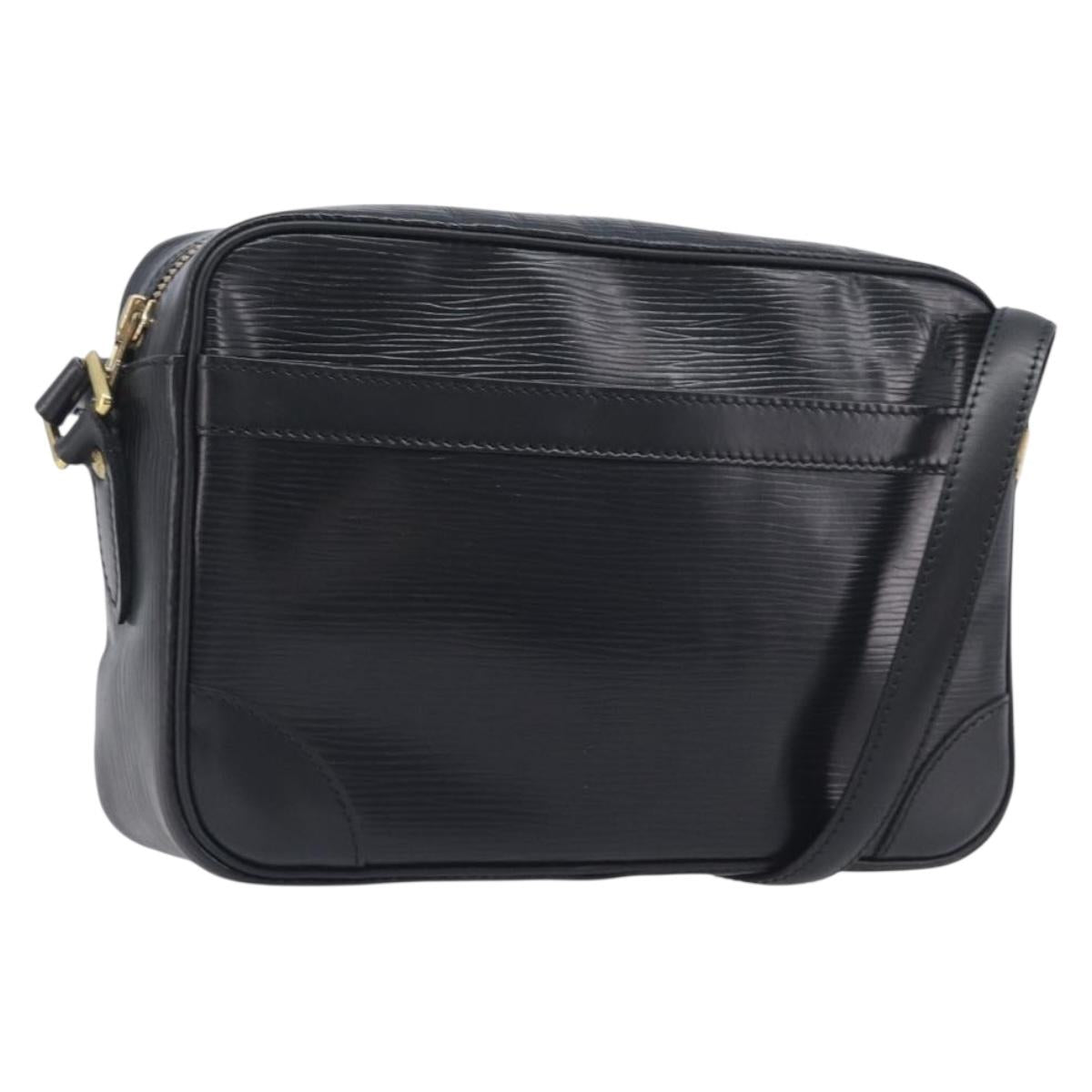 LOUIS VUITTON Epi Trocadero 23 Shoulder Bag Black M52302 LV Auth BA16855