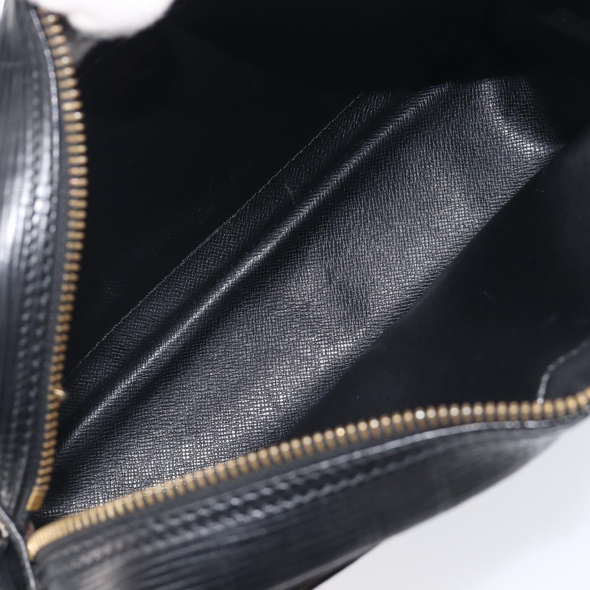 LOUIS VUITTON Epi Trocadero 23 Shoulder Bag Black M52302 LV Auth BA16855