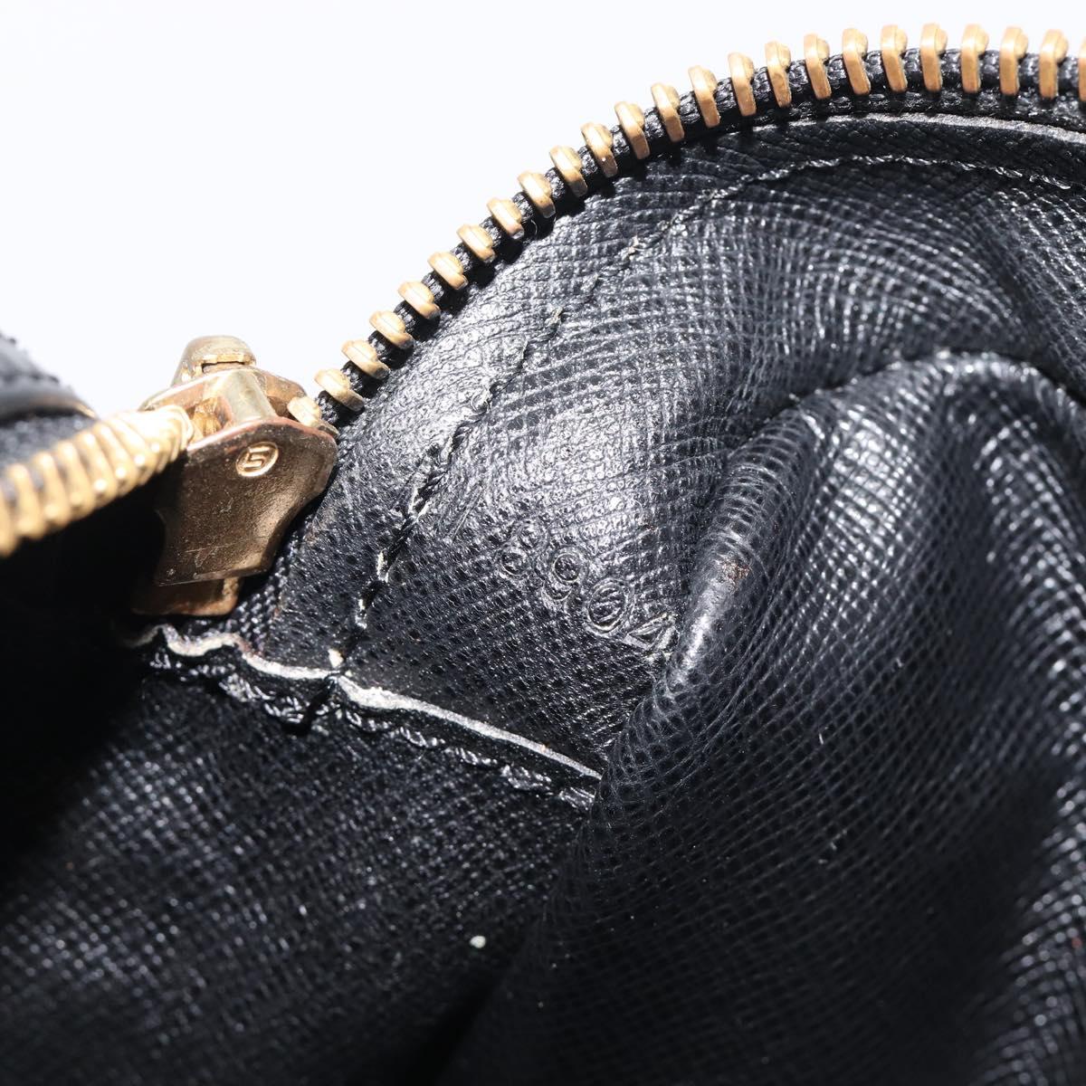 LOUIS VUITTON Epi Trocadero 23 Shoulder Bag Black M52302 LV Auth BA16855