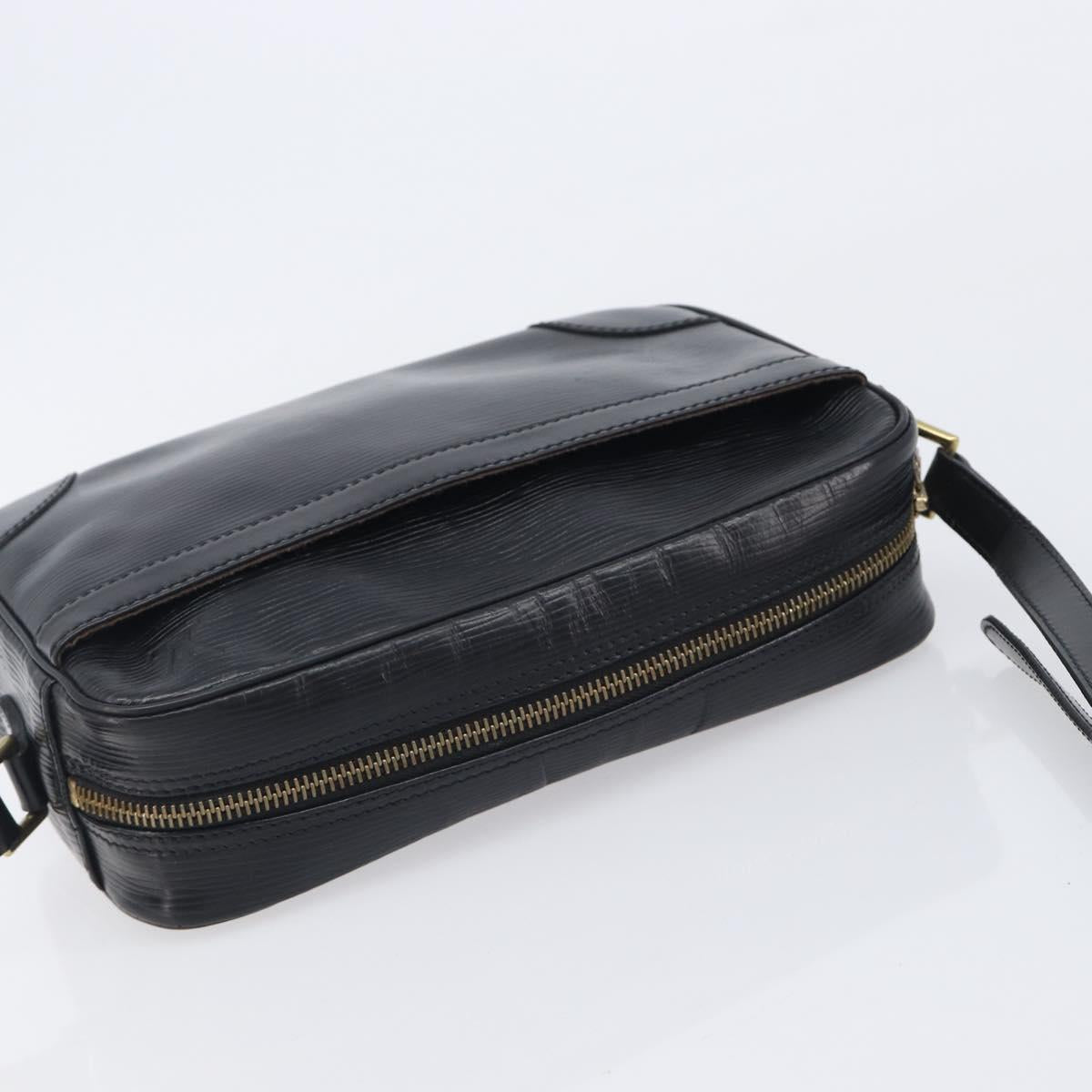 LOUIS VUITTON Epi Trocadero 23 Shoulder Bag Black M52302 LV Auth BA16855