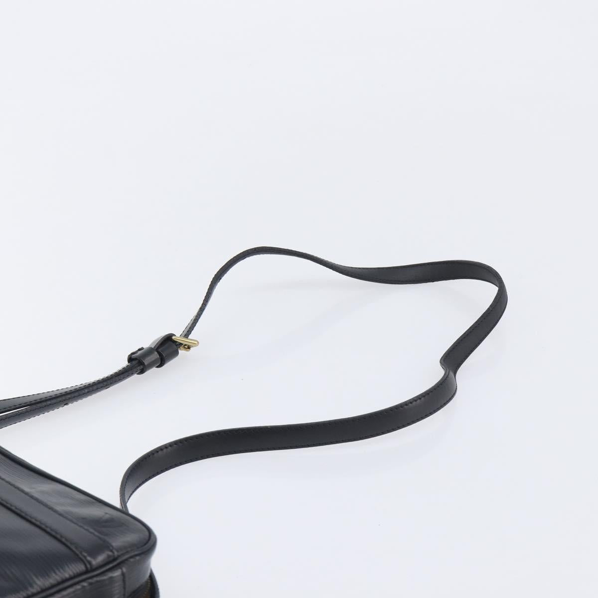 LOUIS VUITTON Epi Trocadero 23 Shoulder Bag Black M52302 LV Auth BA16855
