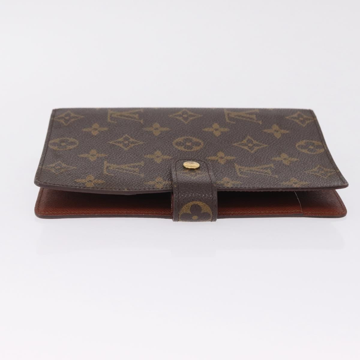 LOUIS VUITTON Monogram Agenda MM Day Planner Cover R20105 LV Auth BA16862V