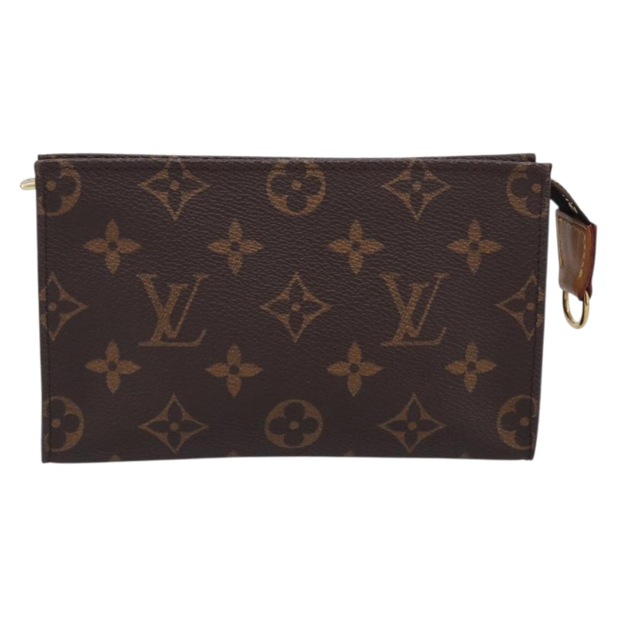 LOUIS VUITTON Monogram Bucket PM Pouch Accessory Pouch LV Auth BA16863