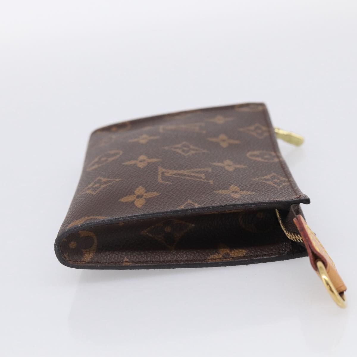 LOUIS VUITTON Monogram Bucket PM Pouch Accessory Pouch LV Auth BA16863