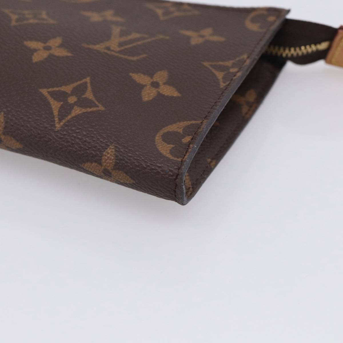LOUIS VUITTON Monogram Bucket PM Pouch Accessory Pouch LV Auth BA16863