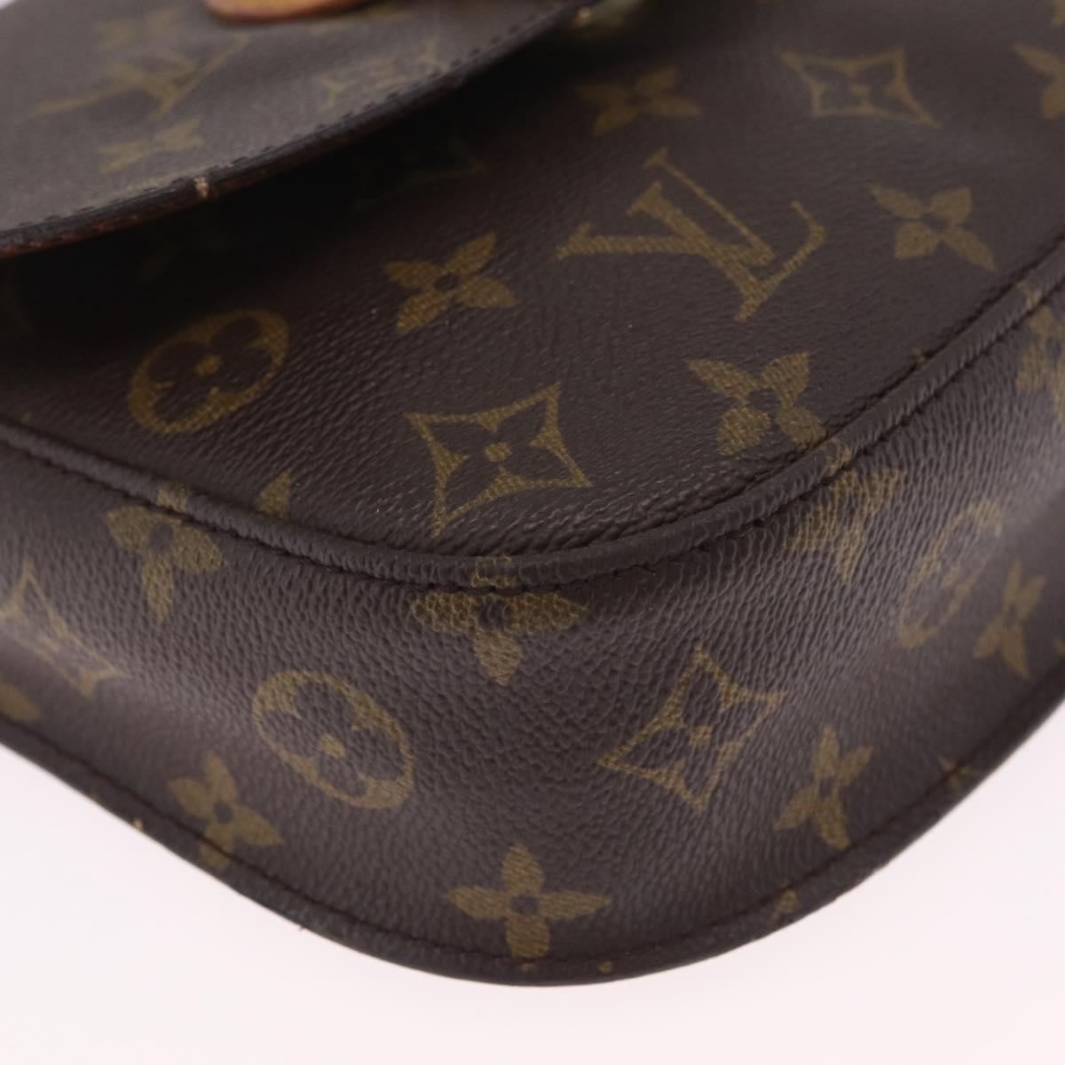 LOUIS VUITTON Monogram Saint Cloud MM Shoulder Bag M51243 LV Auth BA16864