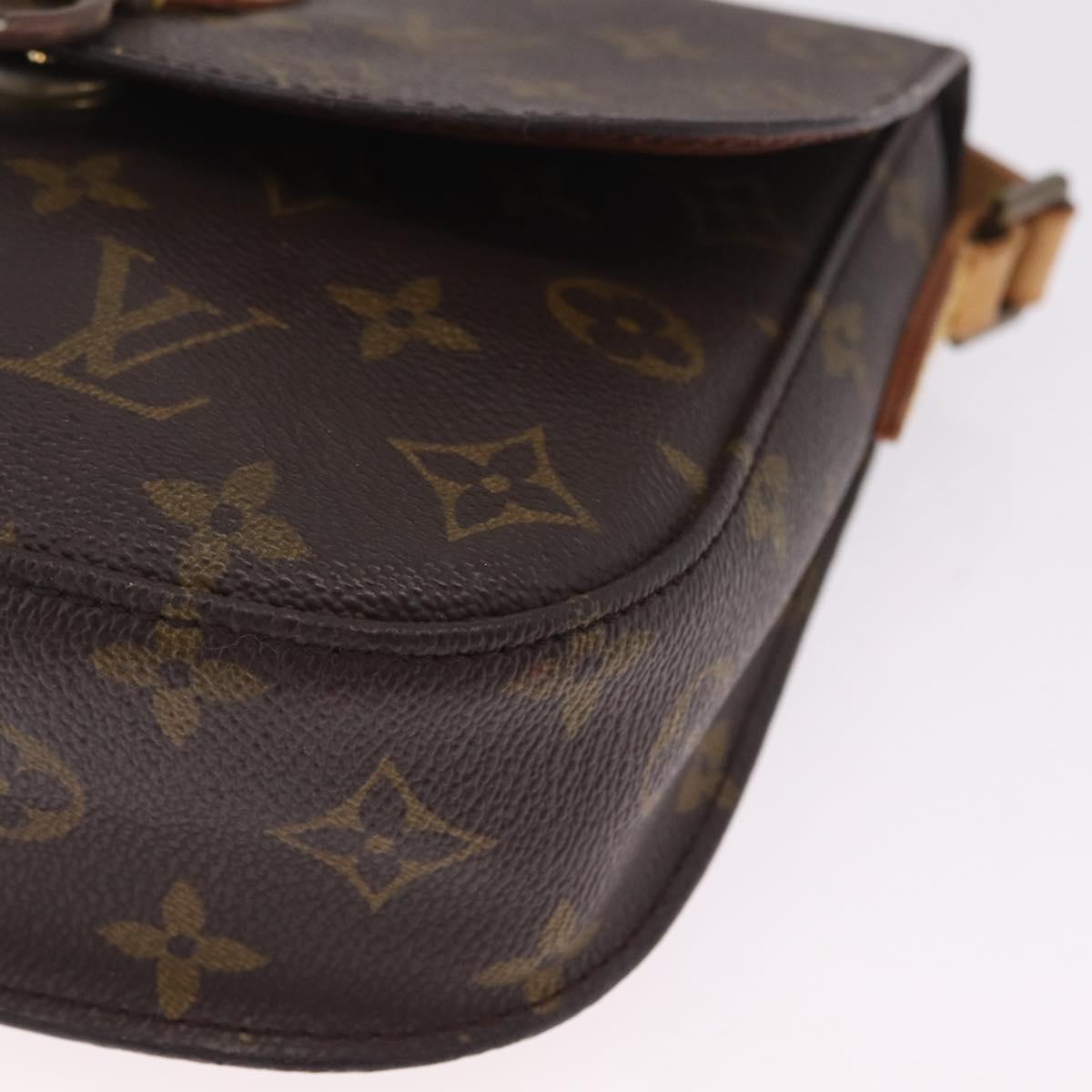 LOUIS VUITTON Monogram Saint Cloud MM Shoulder Bag M51243 LV Auth BA16864