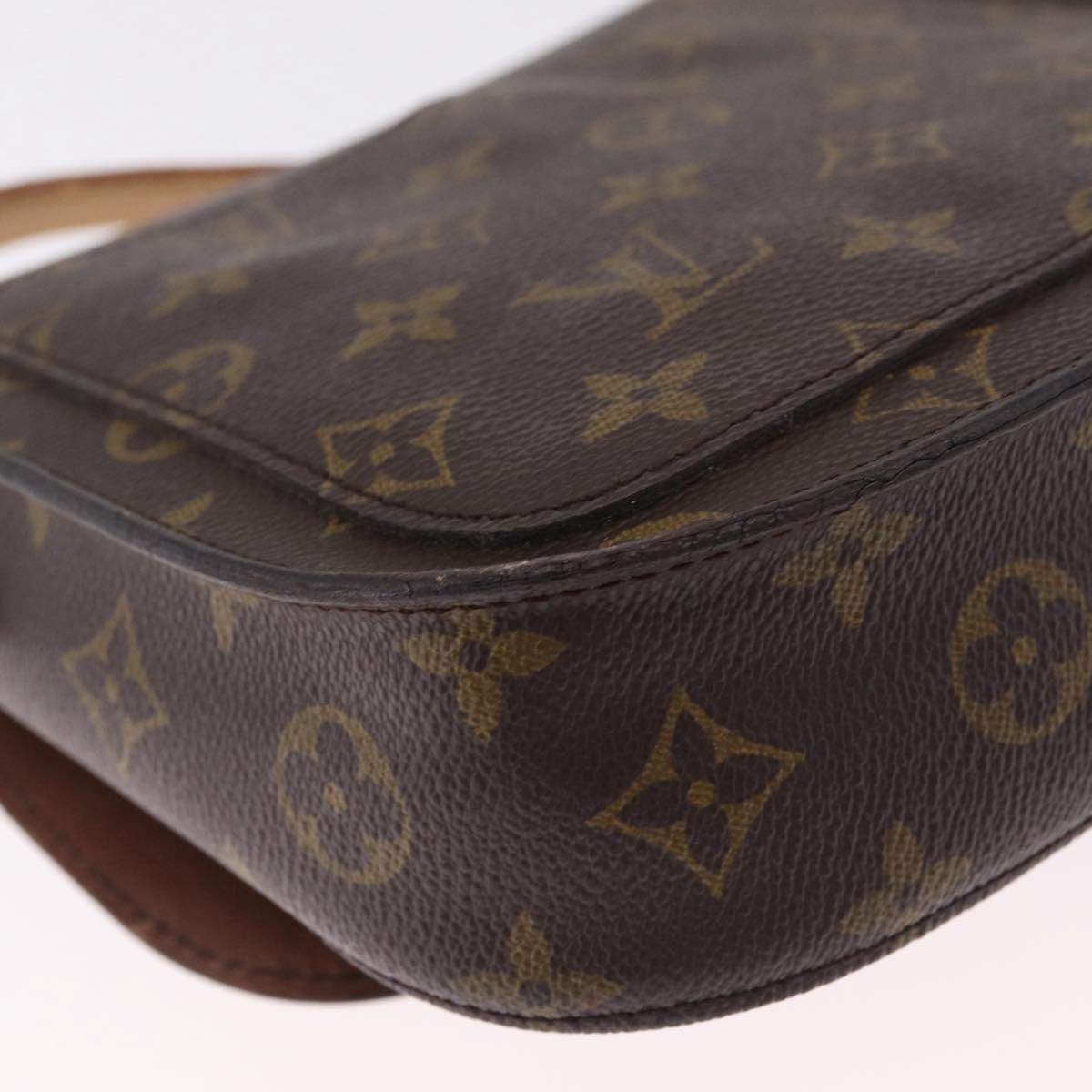 LOUIS VUITTON Monogram Saint Cloud MM Shoulder Bag M51243 LV Auth BA16864