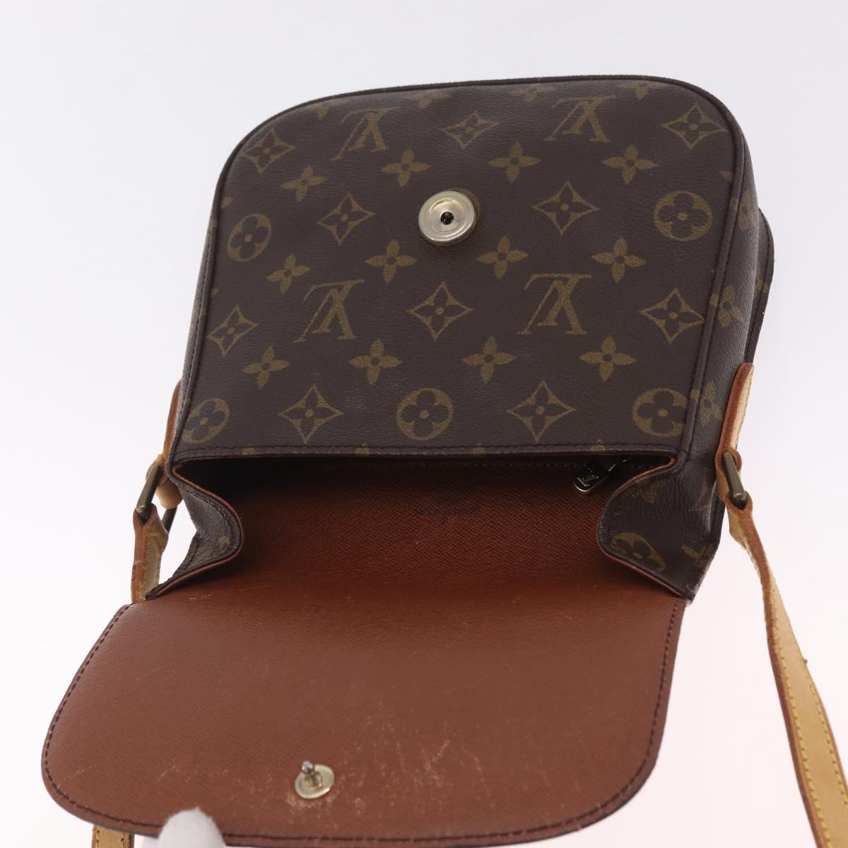 LOUIS VUITTON Monogram Saint Cloud MM Shoulder Bag M51243 LV Auth BA16864