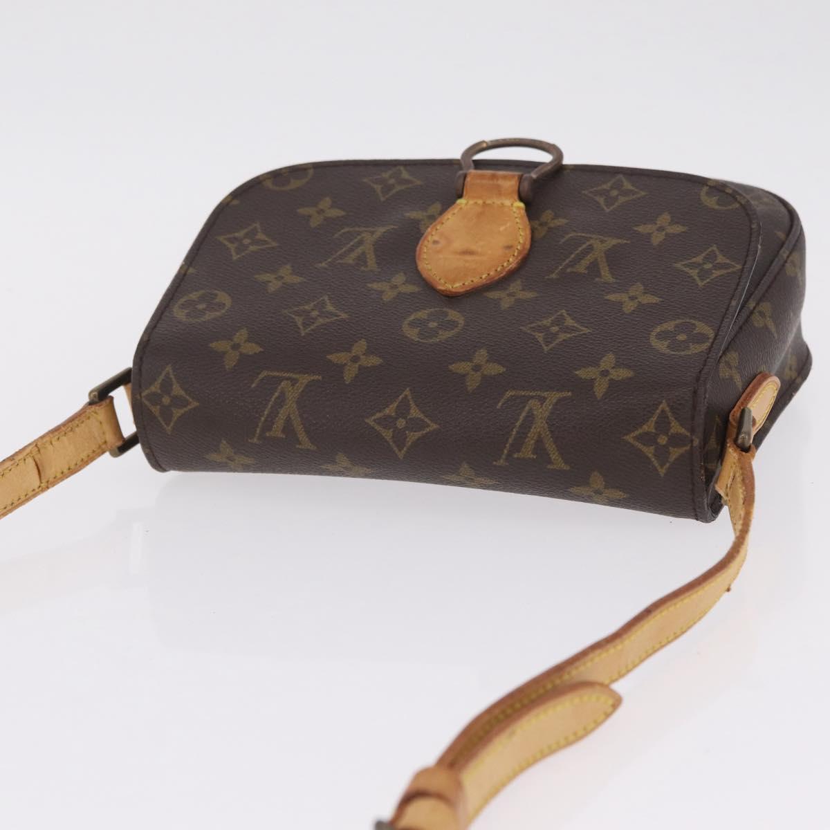 LOUIS VUITTON Monogram Saint Cloud MM Shoulder Bag M51243 LV Auth BA16864