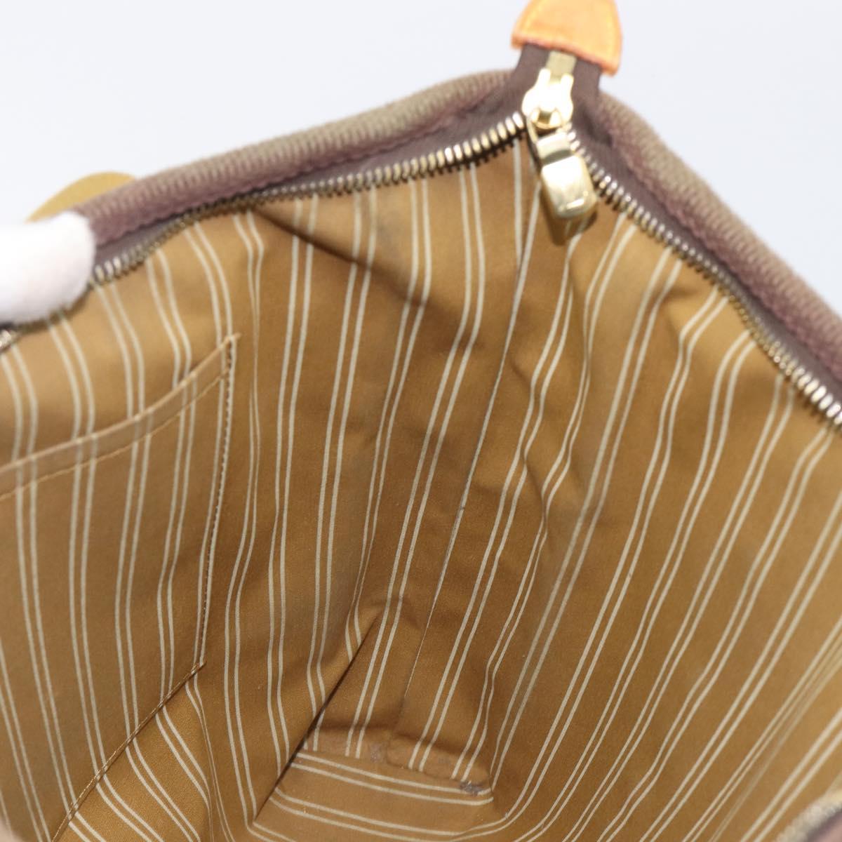 LOUIS VUITTON Antigua Cabas MM Tote Bag Brown M40086 LV Auth BA16866